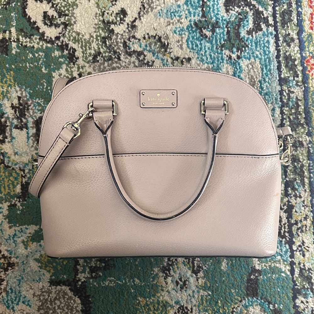 Kate Spade Cream Satchel Bag